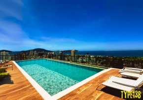 Apto Alto Padrão - Piscina no Rooftop - Vista Mar - 600m Praia Enseada